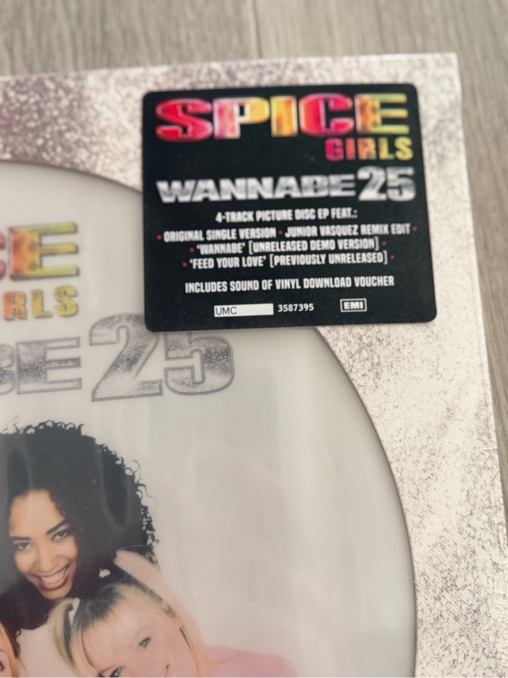 Spice Girl Wannabe 25th anniversary Picture Disc Vinyl – Collectible - Picture 3 of 5